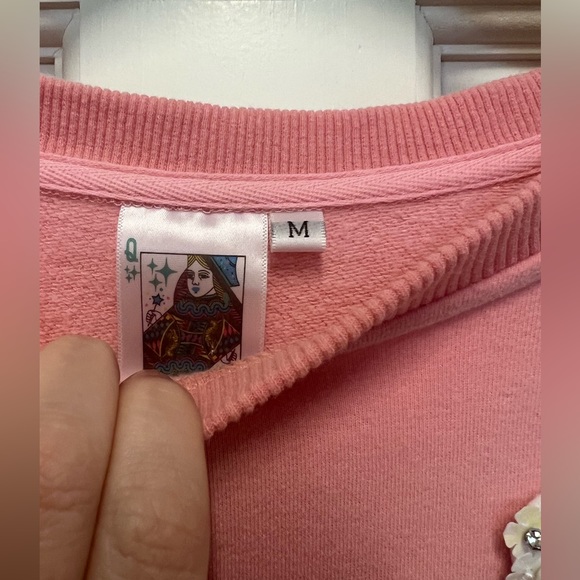 QUEEN OF SPARKLES Champagne Popping Sweatshirt 🍾 - Picture 3 of 5